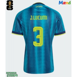 Colombia Jhon Lucumi #3 Replika Udebanetrøje VM 2026 Kortærmet